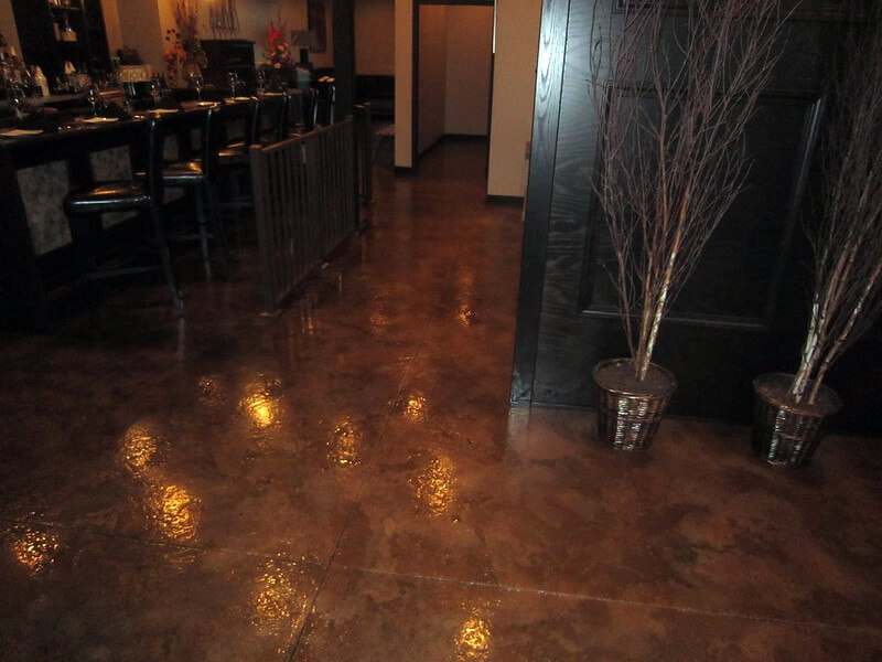 acid staining concrete in columbia sc